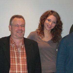 Auf dem Bild von links nach rechts: Jens Hankel, Karl-Heinrich Neuschäfer, Thea Reuter, Andreas Schaake, Klaus-Müller Csanady