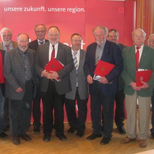 v.l.n.r.: Willi Sonnenschein, Ullrich Meßmer, Egon Köhler, Horst Kramer, Dr. Reihard Kubat, Helmut Münch, Karl Heinrich Neuschäfer, Heinrich Tönges, Wolfgang Gottschalk, Willy Paul, Karl Heinz Stadtler, Reinhard Kahl.